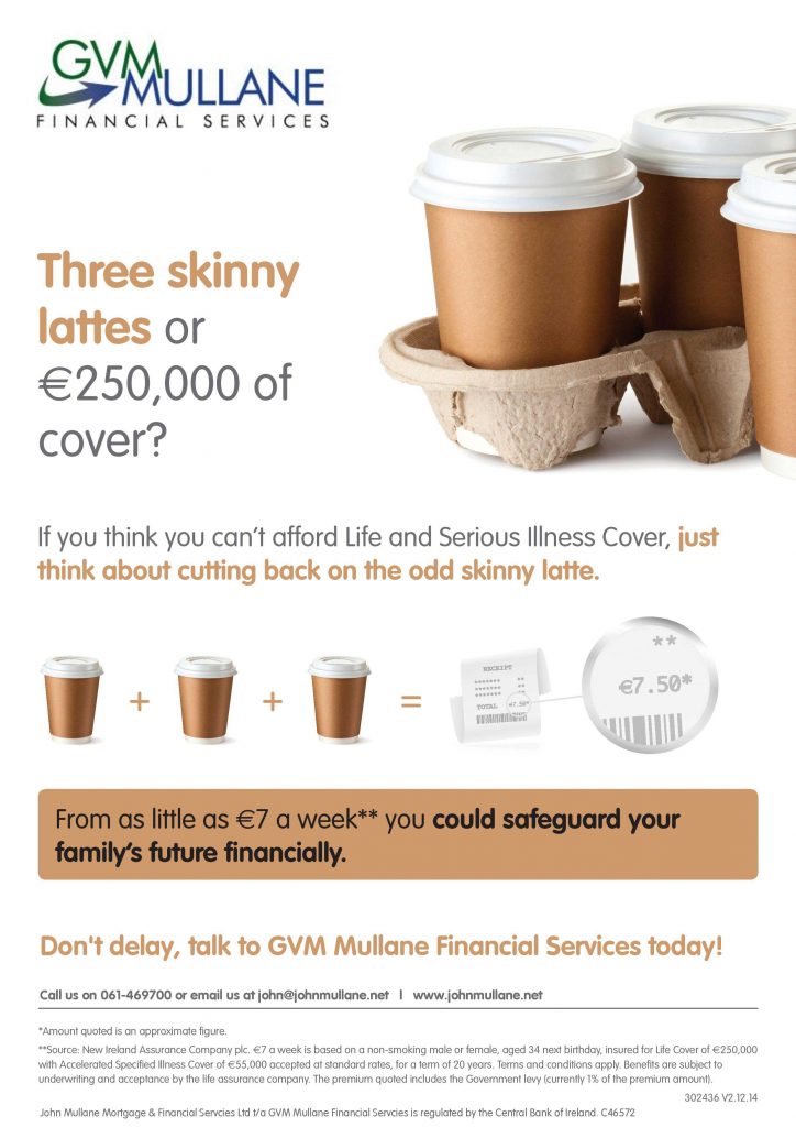 Cost of Protection v 3 Skinny Lattes